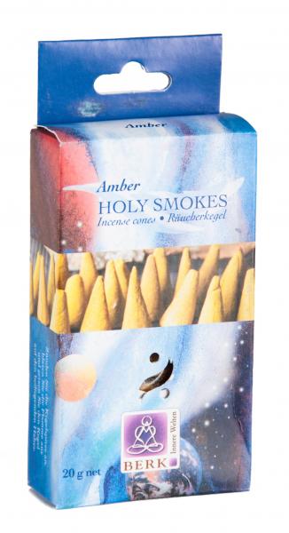Amber - Holy Smokes Räucherkegel - Berk